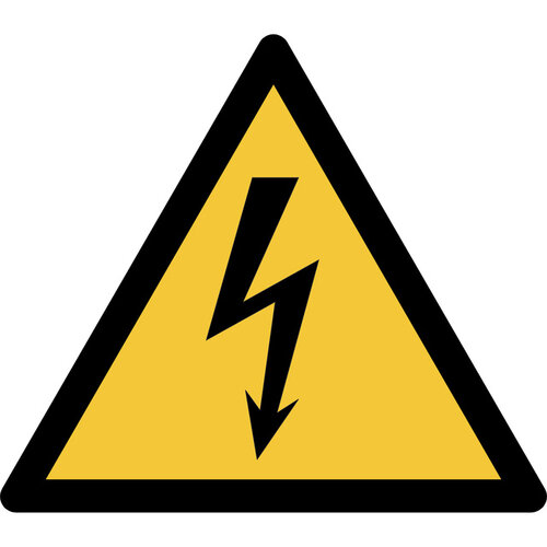 Tarifold Pictogram Tarifold waarschuwing elektrische spanning 200x176mm