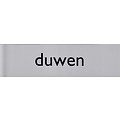 Posta Infobord pictogram duwen 165x44mm