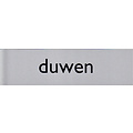 Posta Plaque d'information pictogramme 'Duwen' 165x44mm