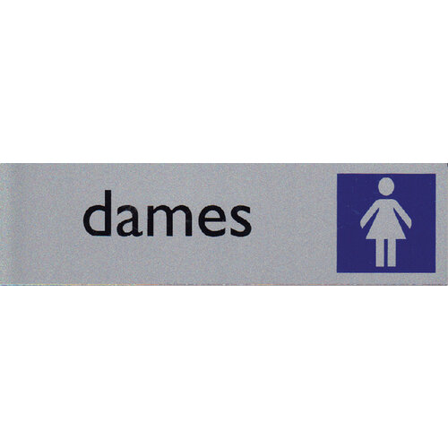 Posta Infobord pictogram dames 165x44mm