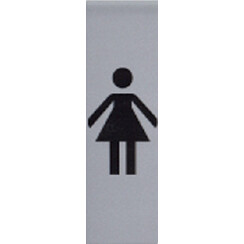 Infobord pictogram dame 165x44mm