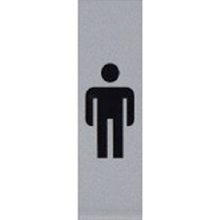 Pictogramme messieurs 165x44mm