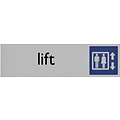 Posta Infobord pictogram lift 165x44mm