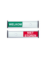 Posta Infobord welkom/niet storen 125x30mm