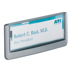 Plaque de porte Durable Click Sign 149x52,5mm graphite