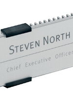 Durable Plaque de signalisation Durable 149x52mm argent métallisé