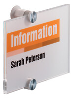 Durable Plaque de porte Durable Crystal Sign 4821 148x105mm