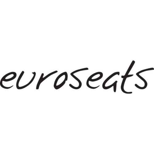 Euroseats Chaise de bureau Euroseats Cannillo dos noir rembourré