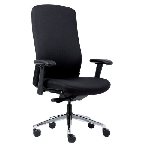 Euroseats Bureaustoel Euroseats Heavy Duty zwart