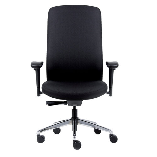 Euroseats Bureaustoel Euroseats Heavy Duty zwart