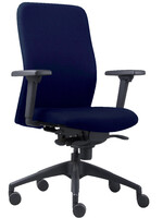 Euroseats Bureaustoel Euroseats Vigo blauw
