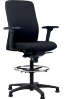 Euroseats Chaise de bureau Euroseats Vigo noir