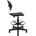 Euroseats Chaise de travail Euroseats Tarente Large noir