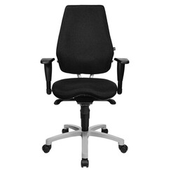 Chiase de bureau Topstar Alu Star Basic noir