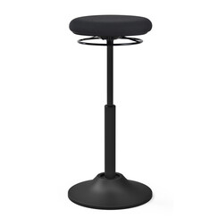 Tabouret assis-debout Euroseats Mango noir