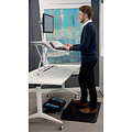 Fellowes Tapis repose-pieds Fellowes ActiveFusion noir