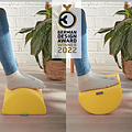 Leitz Repose-pieds Leitz Ergo Cosy jaune