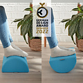 Leitz Repose-pieds Leitz Ergo Cosy bleu