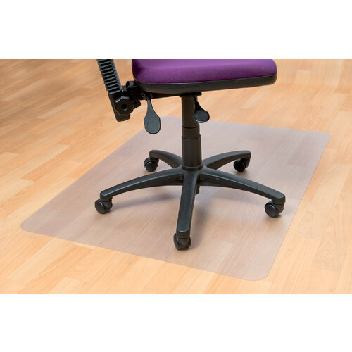 Floortex Tapis protège-sol Floortex PVC 120x150cm pour sol dur