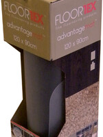 Floortex Stoelmat Floortex PVC 120x90cm voor harde vloeren retailpak