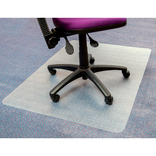 Floortex Stoelmat Floortex PVC 120x90cm voor zachte vloeren