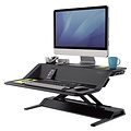 Fellowes Plate-forme Assis-Debout Fellowes Lotus noir