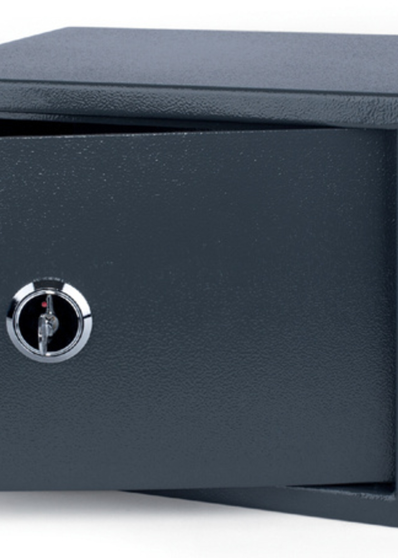 Pavo Coffre-fort Pavo 350x250x250mm à clé gris foncé