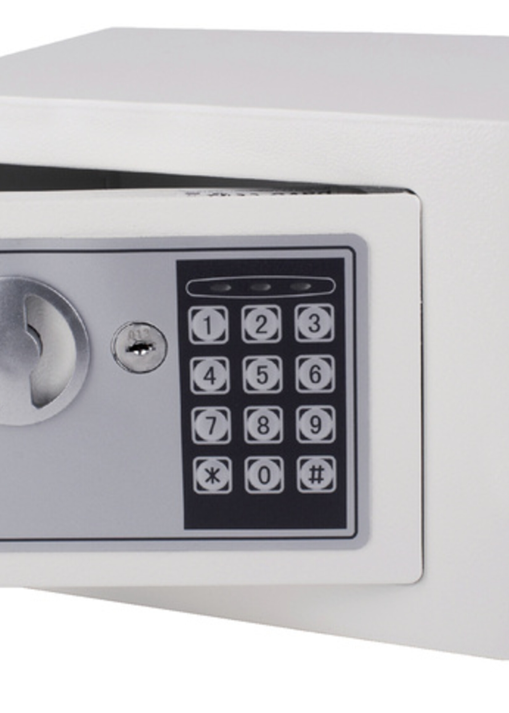 Pavo Coffre-fort Pavo Mini 230x170x170mm électronique blanc