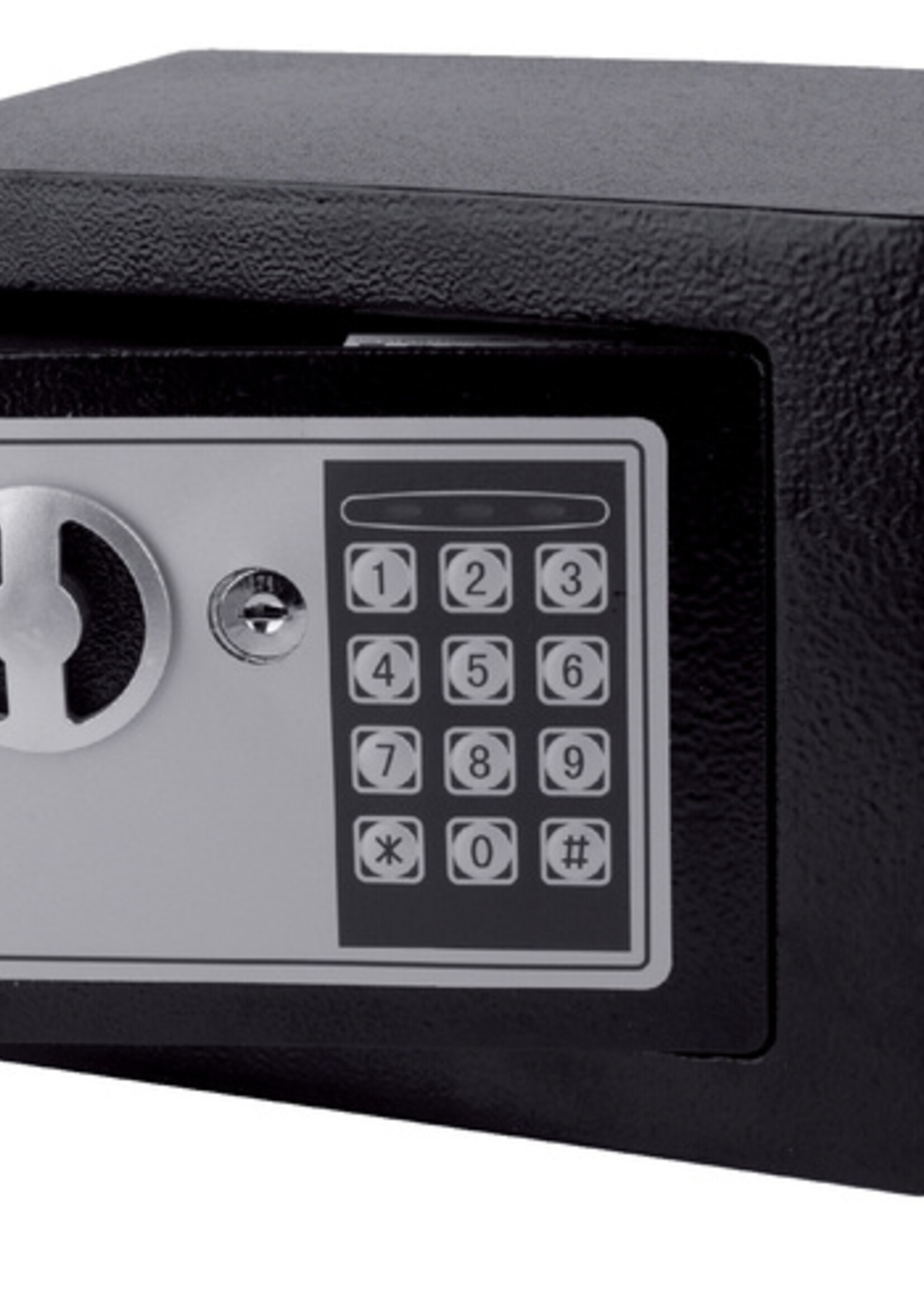 Pavo Coffre-fort Pavo Mini 230x170x170mm ëlectronique noir