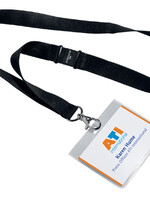 Durable Badge Durable 8600 fermé 60x90mm +cordon textile