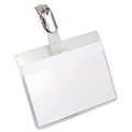 Durable Badge Durable 8106 met clip liggend open 60x90mm