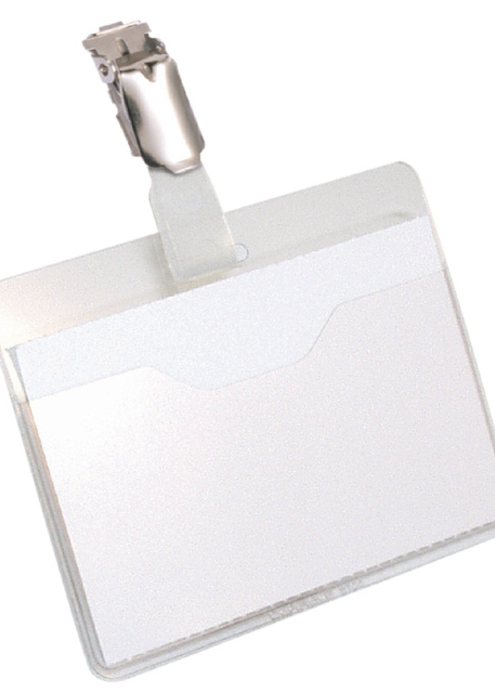 Durable Badge Durable 8106 met clip liggend open 60x90mm