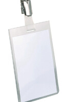 Durable Badge Durable 8002 met clip staand gesloten 90x60mm