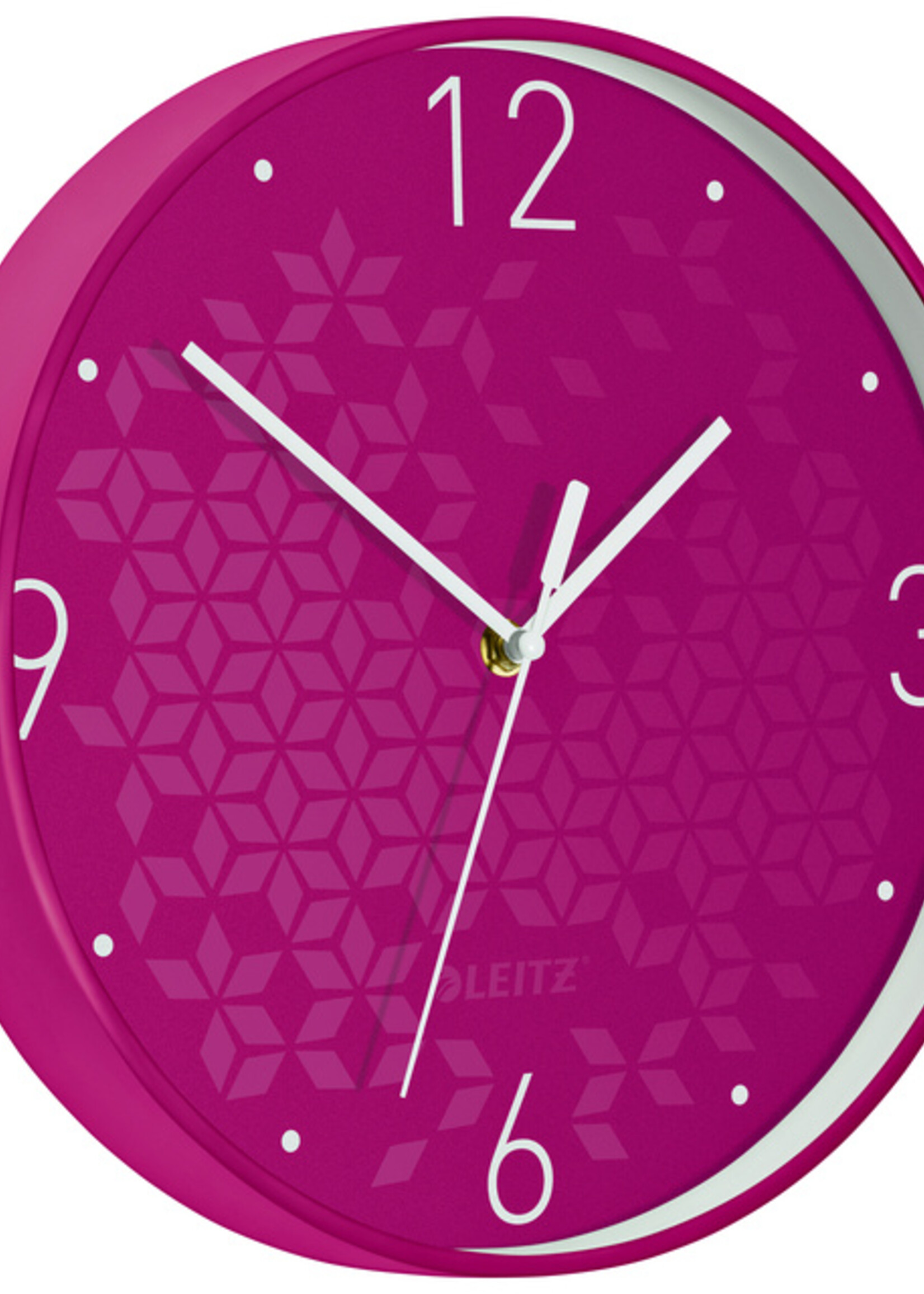 Leitz Horloge murale Leitz WOW rose