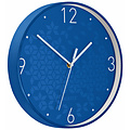 Leitz Horloge murale Leitz WOW bleu