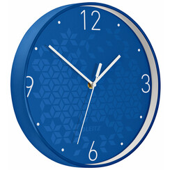 Horloge murale Leitz WOW bleu
