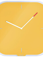 Leitz Horloge murale Leitz Cosy en verre jaune
