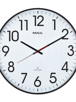 MAUL Horloge murale MAULclimb RC Ø47x5.5cm plastique argent/blanc
