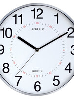 UNILUX Pendule murale Unilux Aria  Ø28,5cm gris argenté