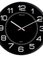 UNILUX Pendule murale Unilux Mega  Ø57,5cm noir
