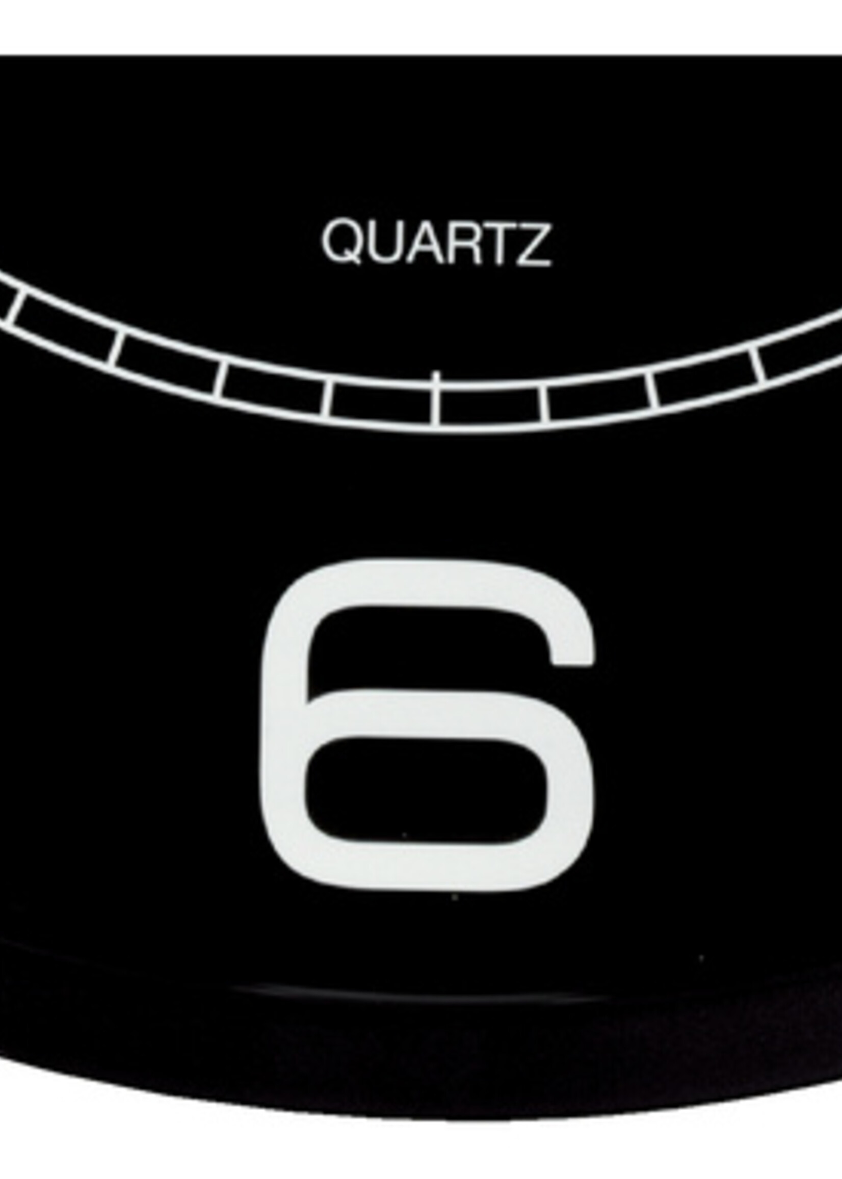 UNILUX Pendule murale Unilux Mega  Ø57,5cm noir