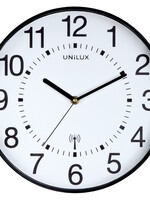 UNILUX Horloge murale Unilux Wave radio-contrôlée Ø30cm noir