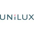 UNILUX Horloge murale Unilux Wave radio-contrôlée Ø30cm gris argenté/blanc