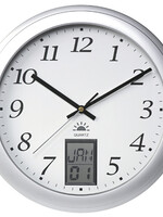 UNILUX Wandklok Unilux Instinct Ø30,5cm zilvergrijs/wit