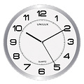 UNILUX Horloge murale Unilux Attraction Ø22cm gris clair/blanc