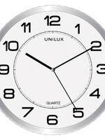 UNILUX Horloge murale Unilux Attraction Ø22cm gris clair/blanc
