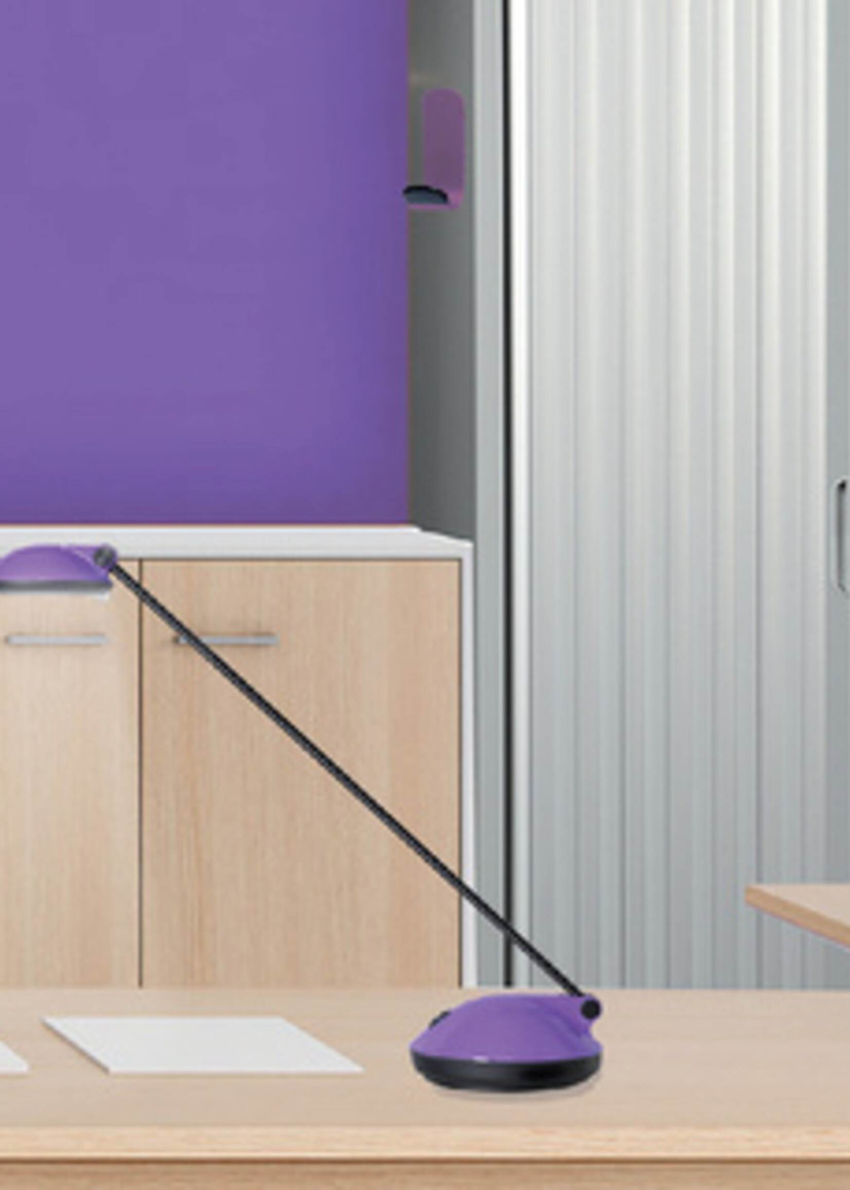 UNILUX Horloge murale Unilux Magnétique Ø30cm gris clair