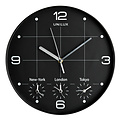 UNILUX Horloge murale Unilux On Time Ø30,5cm noir/blanc