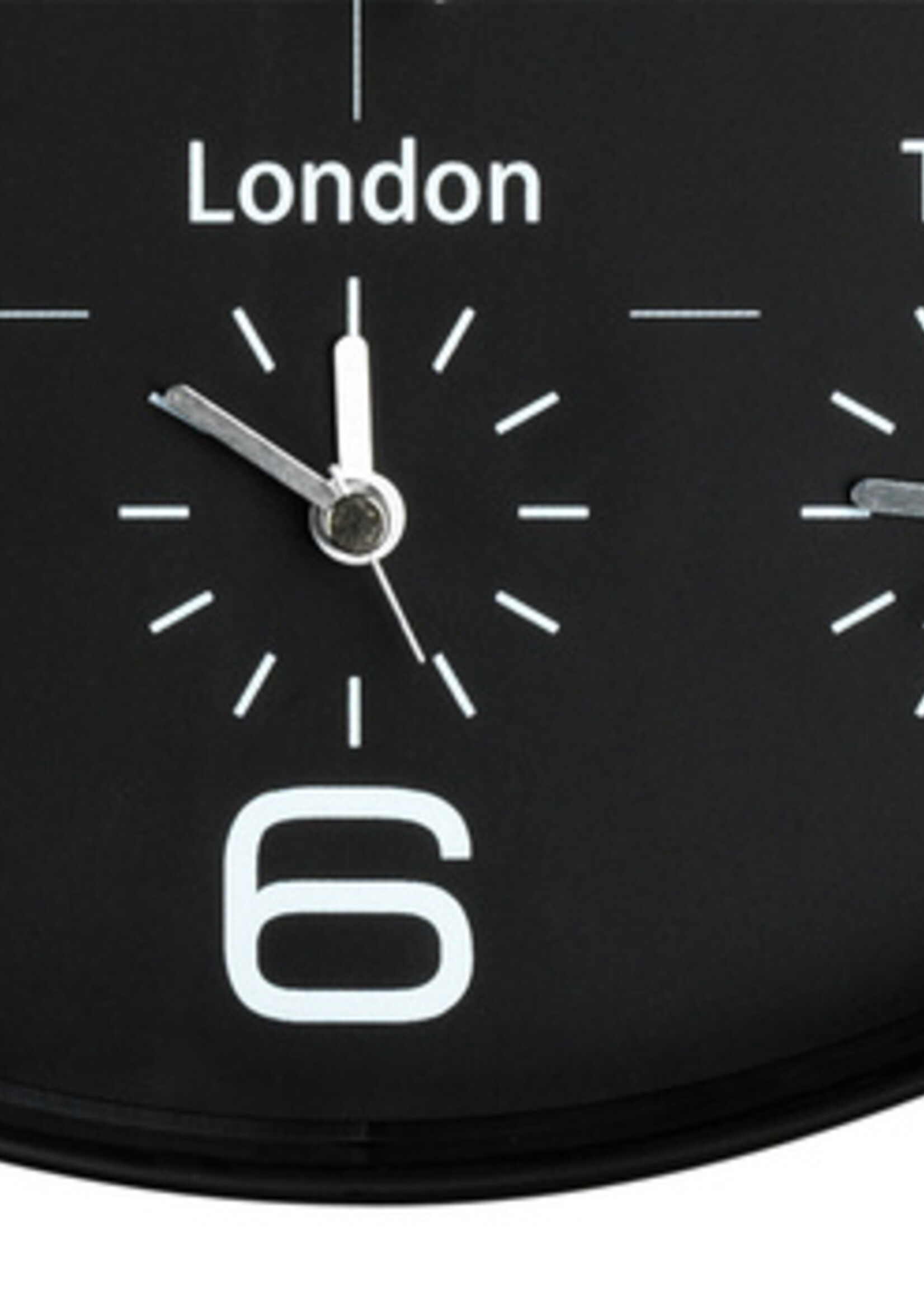 UNILUX Horloge murale Unilux On Time Ø30,5cm noir/blanc