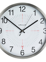 UNILUX Wandklok Unilux Outdoor radio-controlled grijs
